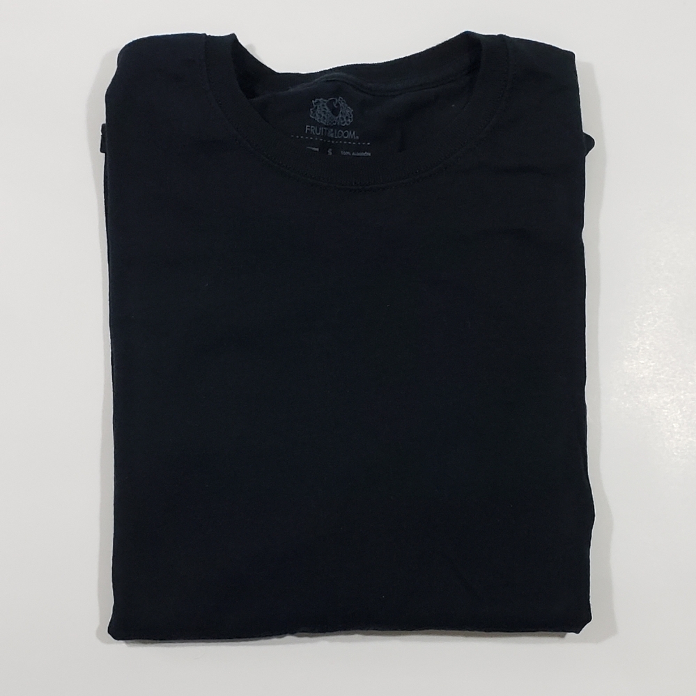 3/$15 🌻Black Fruit of the Loom Men's Long Sleeve